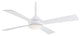 Minka Aire F523-WHF Ceiling Fan Aluma Wet Flat White