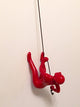 Climbing Man Wall Art -Position 2- RED!