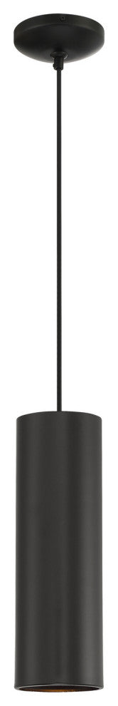 Pilson LED Pendant, Matte Black