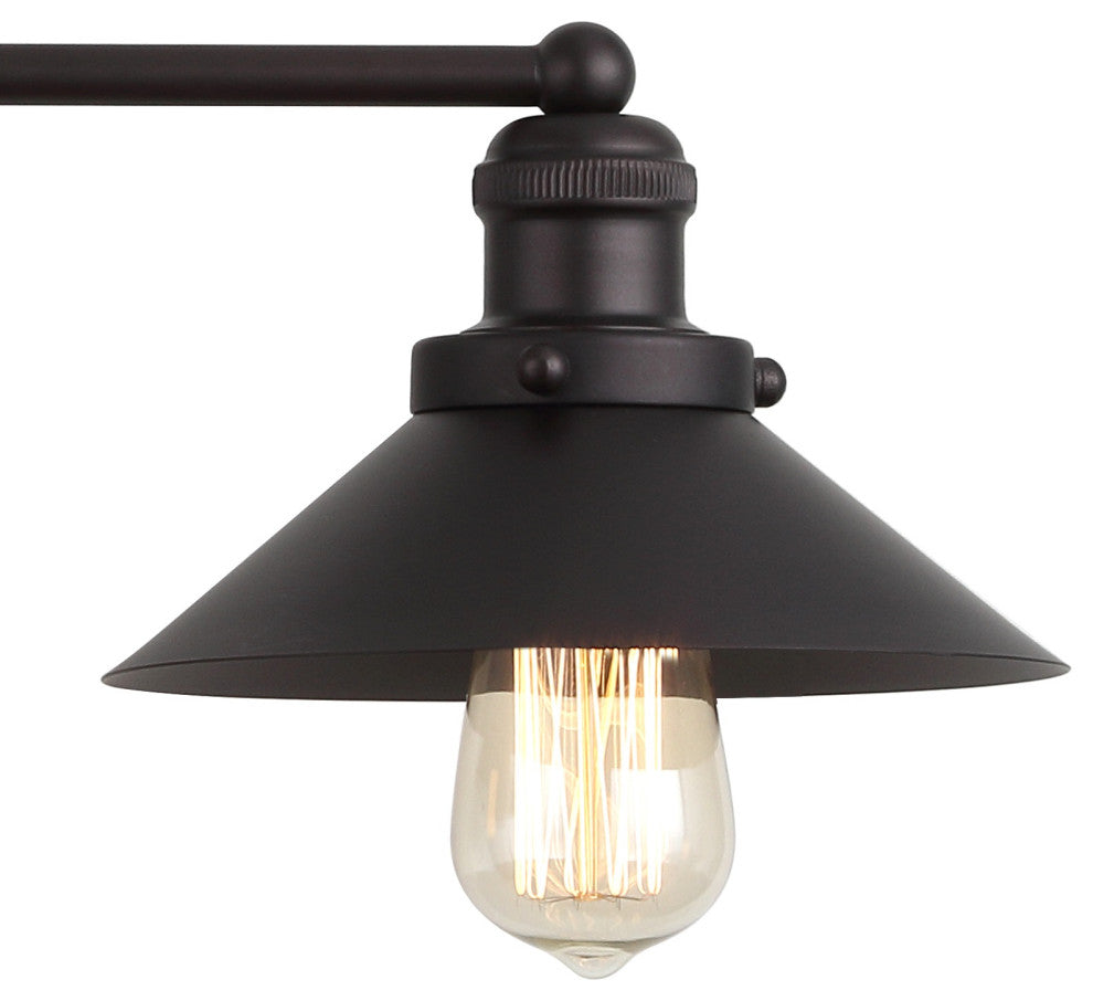 June Metal Shade Sconce, Oil Rubbed Bronze, 1-Light