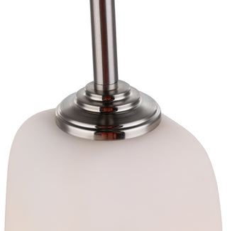 Woodbridge Lighting Blaire Mini-Pendant, Satin Nickel