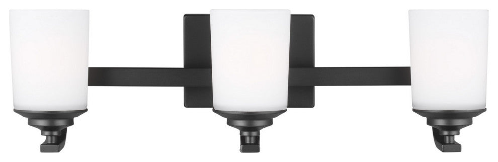 Kemal 3-Light Wall / Bath, Midnight Black