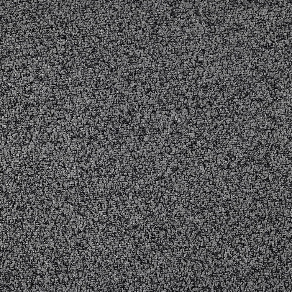 Astor Tufted Fabric Chair, Dark Gray