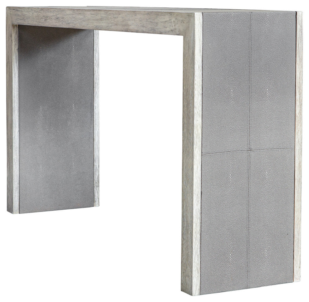 Uttermost Aerina Aged Gray Console table