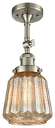 Innovations Lighting 201F-Sn-G146-Led 1 Light Dimmable Led Semi-Flush Mount