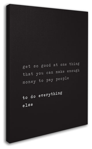 'What's a Motto' Canvas Art by Megan Romo