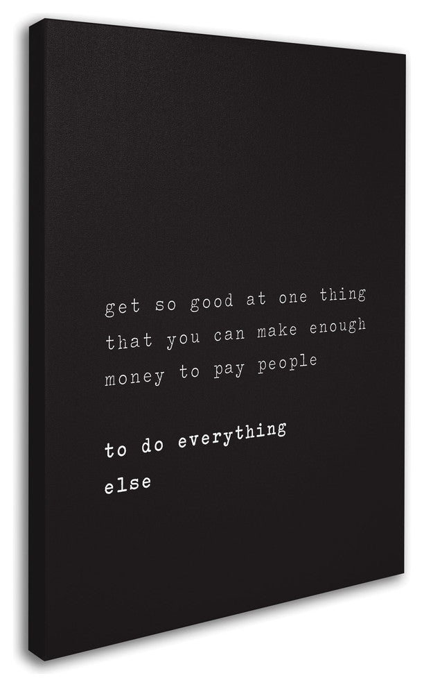 'What's a Motto' Canvas Art by Megan Romo