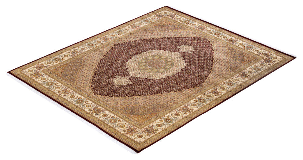 Mogul, One-of-a-Kind Hand-Knotted Area Rug Red, 8'2"x10'1"