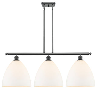 Innovations 516-3I-BK-GBD-121 3 Light Island Light, Matte Black