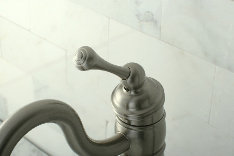 Kingston Brass Vessel Sink Faucet, Brushed Nickel