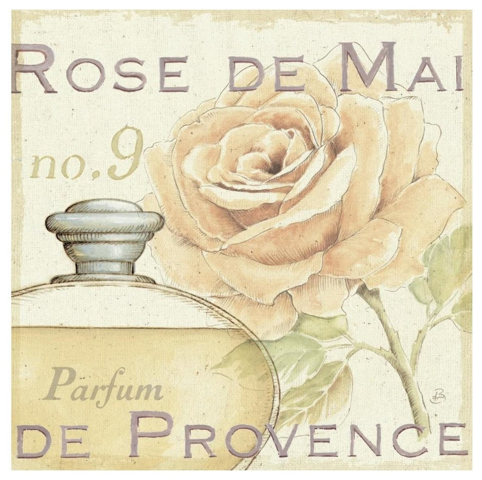 "Fleurs and Parfum I" Digital Paper Print by Daphne Brissonnet, 26"x26"