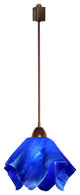 Jezebel Radiance Flame Track Light, Small, Cobalt Blue