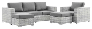 Convene 4-Piece Outdoor Patio Set - Light Gray Gray