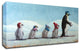 Ski School by Lucia Heffernan, Print on Canvas, 36"x18"