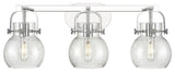3 27" Bath Vanity-Light Polished Chrome