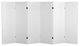 4' Tall Do It Yourself Canvas Room Divider, 6 Panel