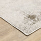 Noble Muted Abstract Ivory/ Beige Indoor Area Rug, Ivory, 6'7"x9'6"