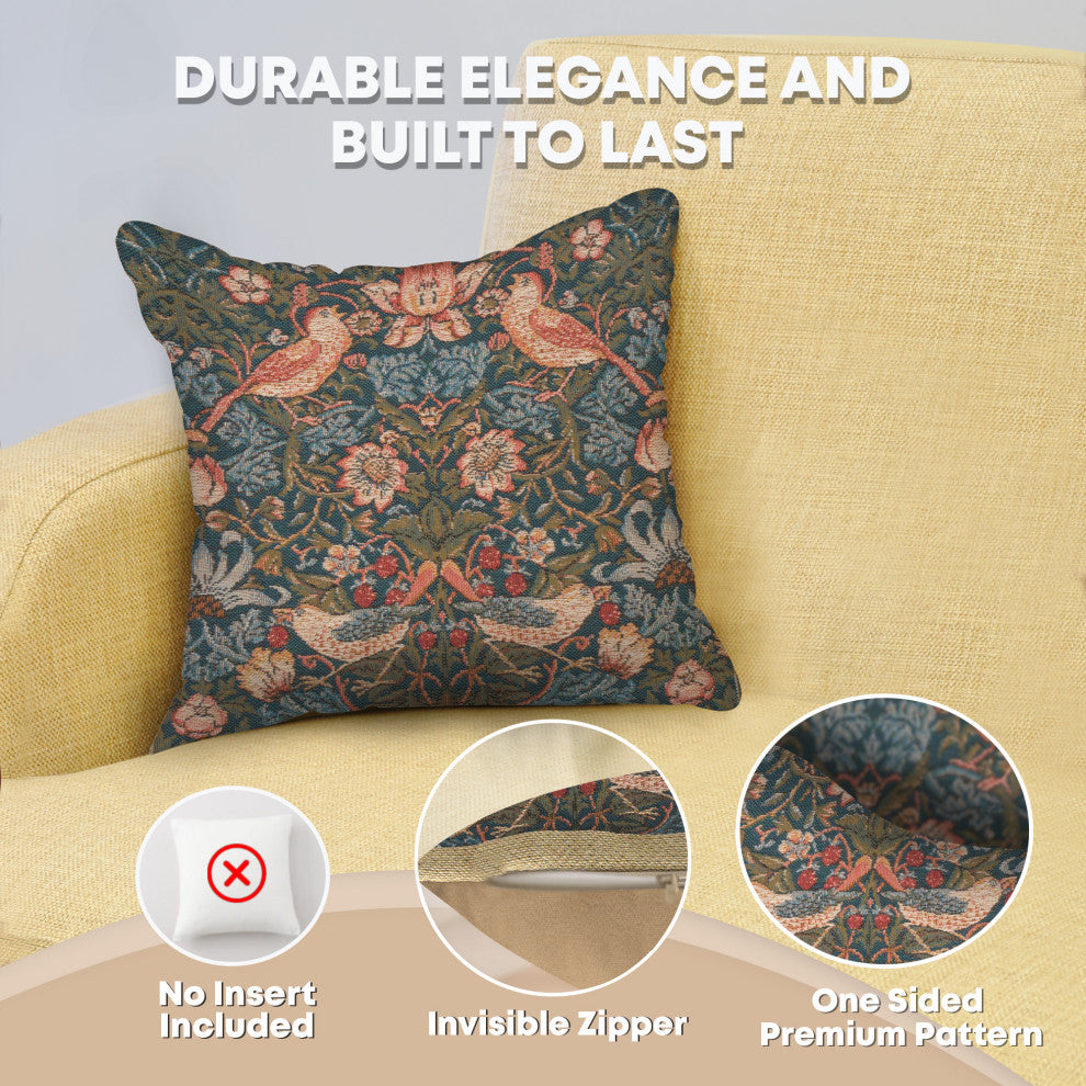 Cushion Birds Face to Face European Cushion Cover