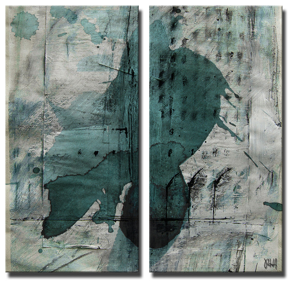 INKD XXVIII Canvas Art, 2-Piece Set, 40"x20"