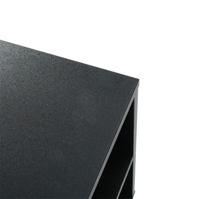 65 inch TV stand Modern Entertainment Center with 8 Open Shelves black