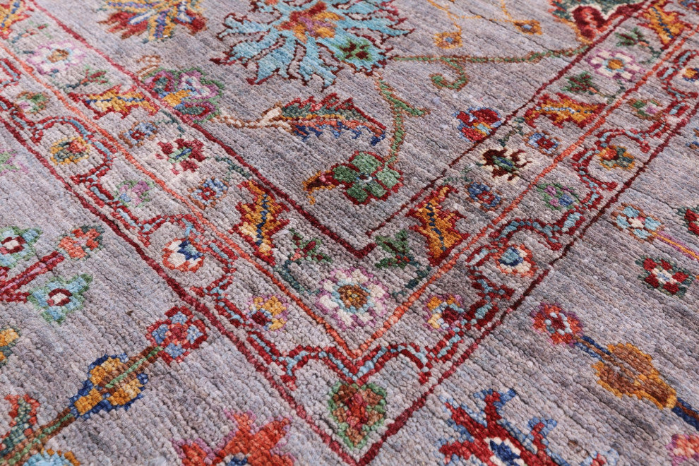 Persian Tabriz Hand Knotted Wool Rug 5' 9" X 8' 8" Q11211