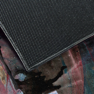 Switching Directions Abstract Art Area Rug, 7.5'x10.3'