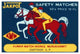 "Jakpot Safety Matches" Digital Paper Print by Phillumenart, 42"x29"