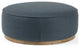 Sinclair Large Round Ottoman-Cobalt