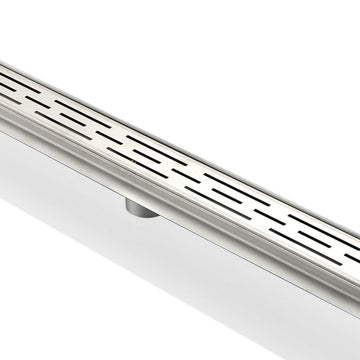 Kube Linear Drain With Linear Grate, 36"