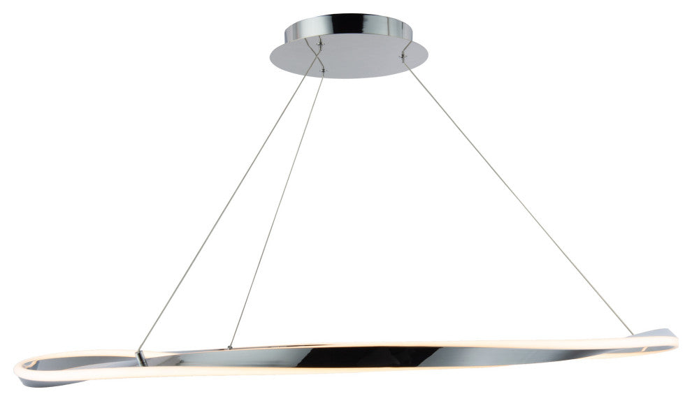 Eternal 41" LED Pendant 3000K, Chrome
