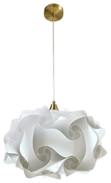 Cloud Pendant Light, Gold, Medium