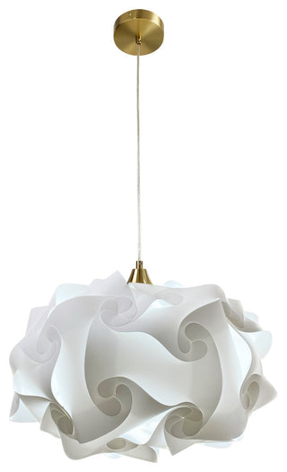 Cloud Pendant Light, Gold, Medium
