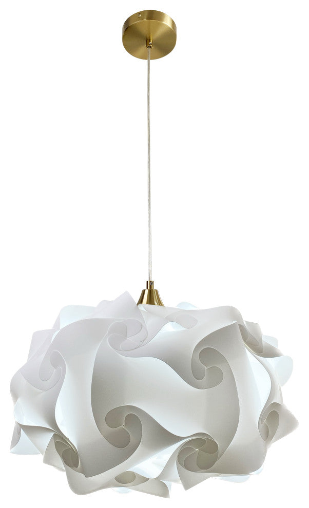 Cloud Pendant Light, Gold, Medium