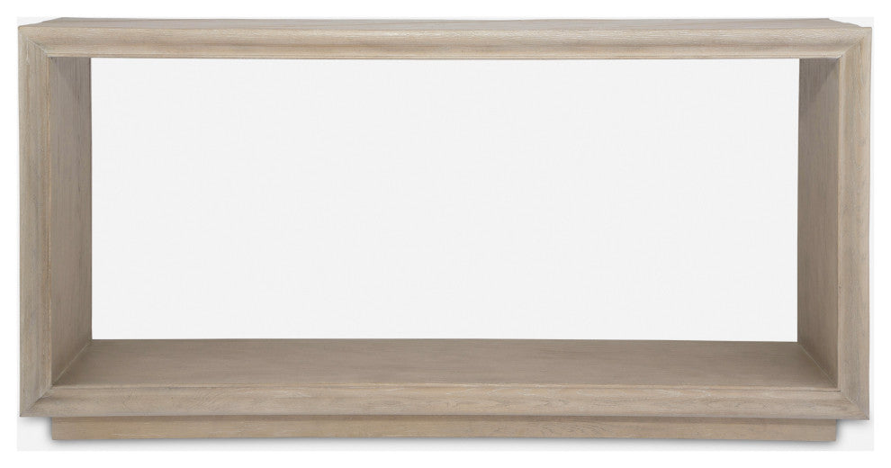 Uttermost Prism Light Oak Console Table