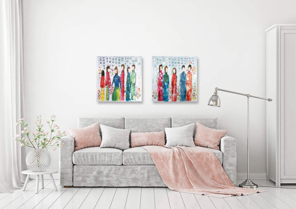Hope- Abstract Hand Painted Canvas Artwork