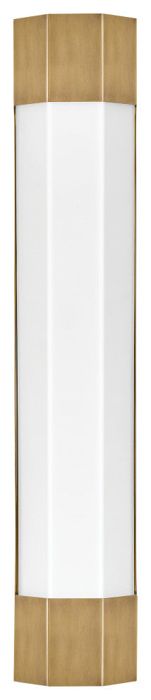 Hinkley Facet Large Sconce, Heritage Brass