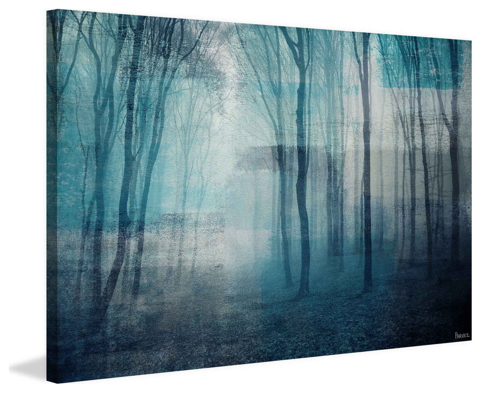 "Partial Light" Painting Print on Wrapped Canvas, 18"x12"