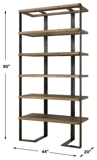 Uttermost Felix Reclaimed Oak Etagere