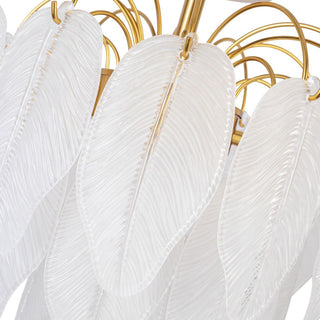 Alessia - Semi-Flush Mount - 4-Light - Brushed Brass