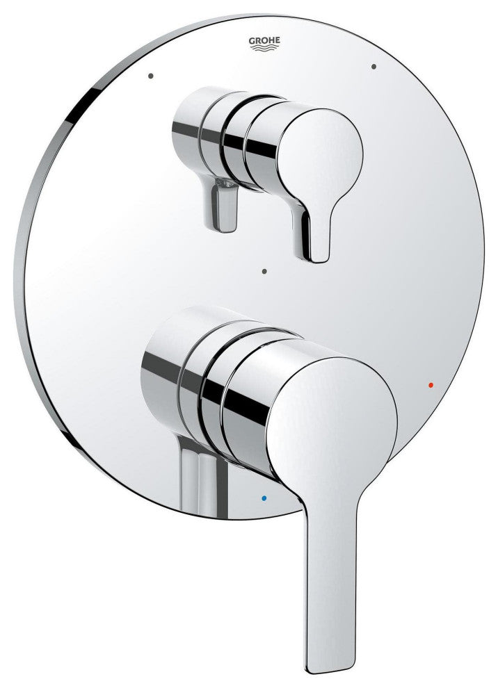 Grohe 29 424 Lineare Three Function Pressure Balanced Valve Trim - Starlight