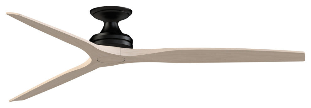 Fanimation Spitfire DC-KIT-72-F Spitfire DC 72" 3 Blade Indoor / - Black /
