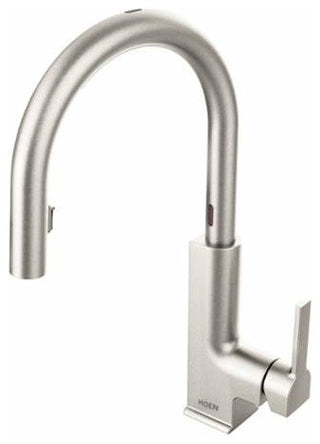 Chrome 1-Handle Pulldown Kitchen Faucet