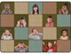 Flagship Carpets FA1152-32FS 6x8'4 Social Emotional Seating Earthtone Rug
