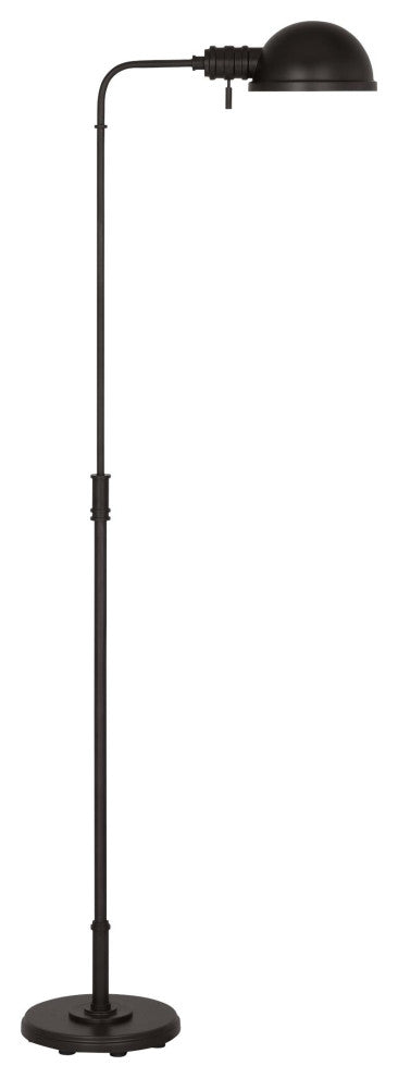 Belmont Casual 1-Light Indoor Large Task Floor Lamp, Aged Iron