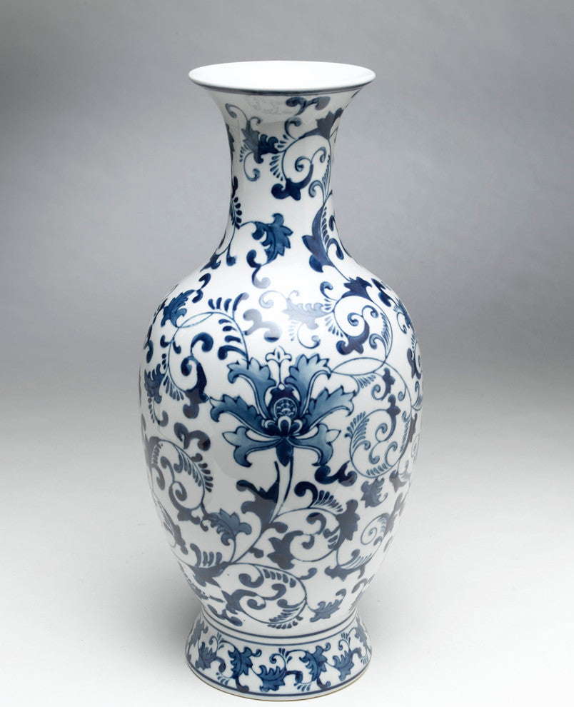 Blue and White Vase