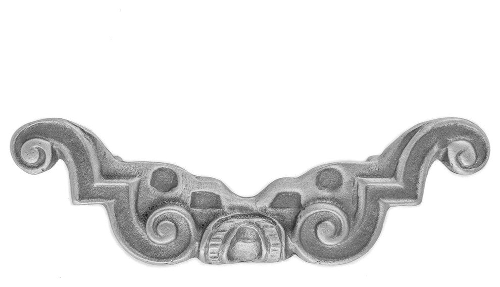 Ornate Pewter Cabinet Pull Hawk Hill Hardware, Satin