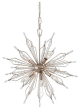 Orbital 8 Light Pendant in Gold Dust with Premium Crystal