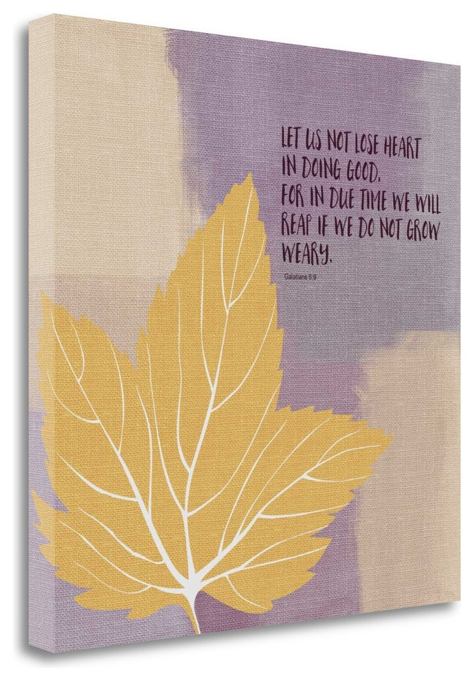 "Galations 69 Doing Good" By Linda Woods, Giclee Print on Gallery Wrap Canvas