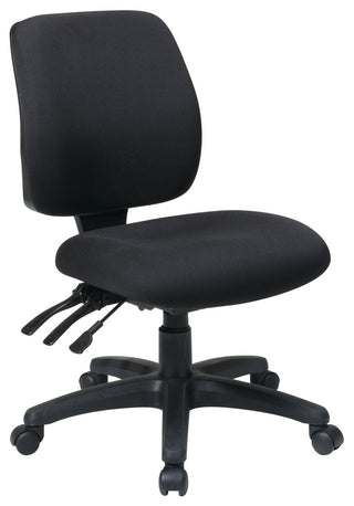 Deluxe Task Chair With Ratchet Back Height Adjustment