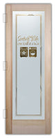 Laundry Door - Sorting Out Life Washer Dryer - Douglas Fir (stain grade) -...